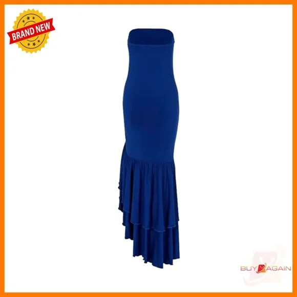 Satin Mermaid Evening Gown Elegant Backless Formal Dress Wedding Guest